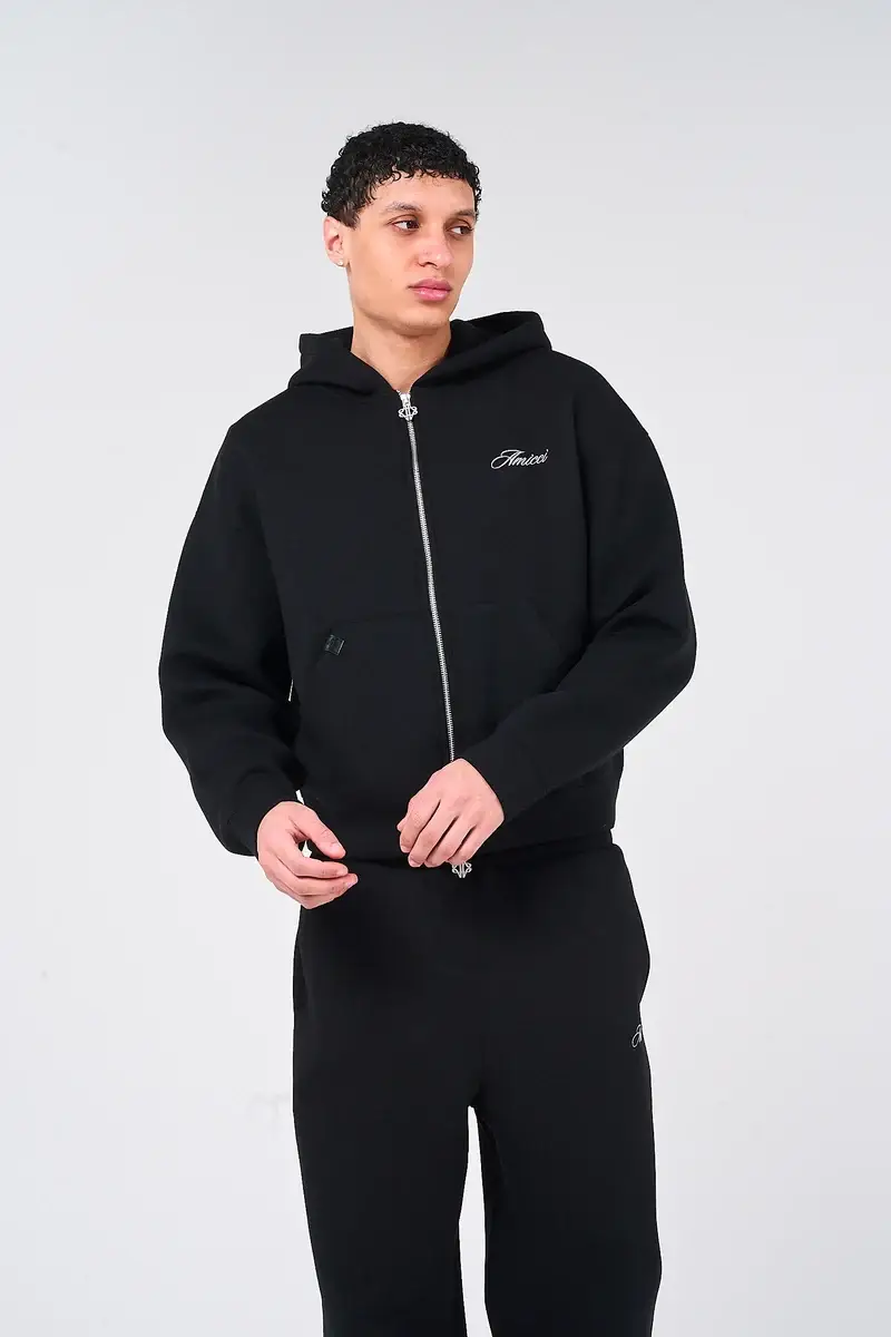 Amicci Atelier Black Scuba Tracksuit (1)
