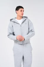 Amicci Atelier Grey Scuba Hoodie (1)