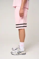 Amicci Bulevar Mesh Shorts Pink (4)