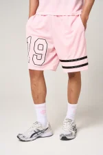 Amicci Bulevar Mesh Shorts Pink (6)
