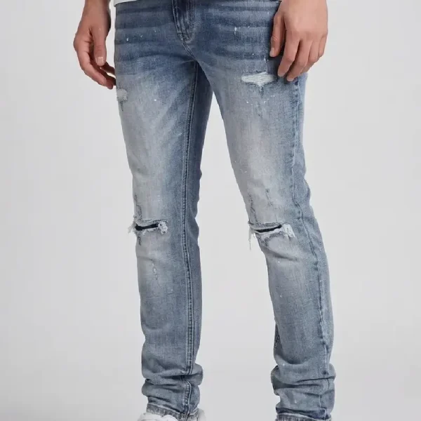 Amicci Caruso Blue Slim Jean (1)
