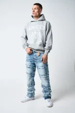 Amicci Caspian Stacked Jean Blue (5)