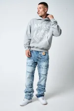 Amicci Caspian Stacked Jean Blue (6)
