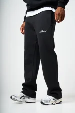 Amicci Doakes Black Embroidery Logo Tracksuit (3)