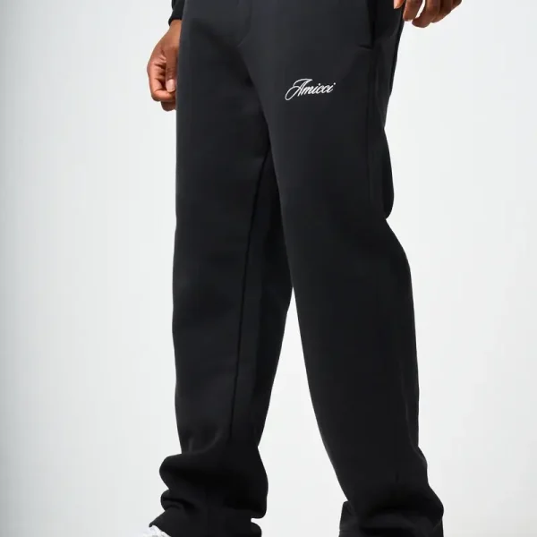 Amicci Doakes Black Embroidery Logo Tracksuit (3)