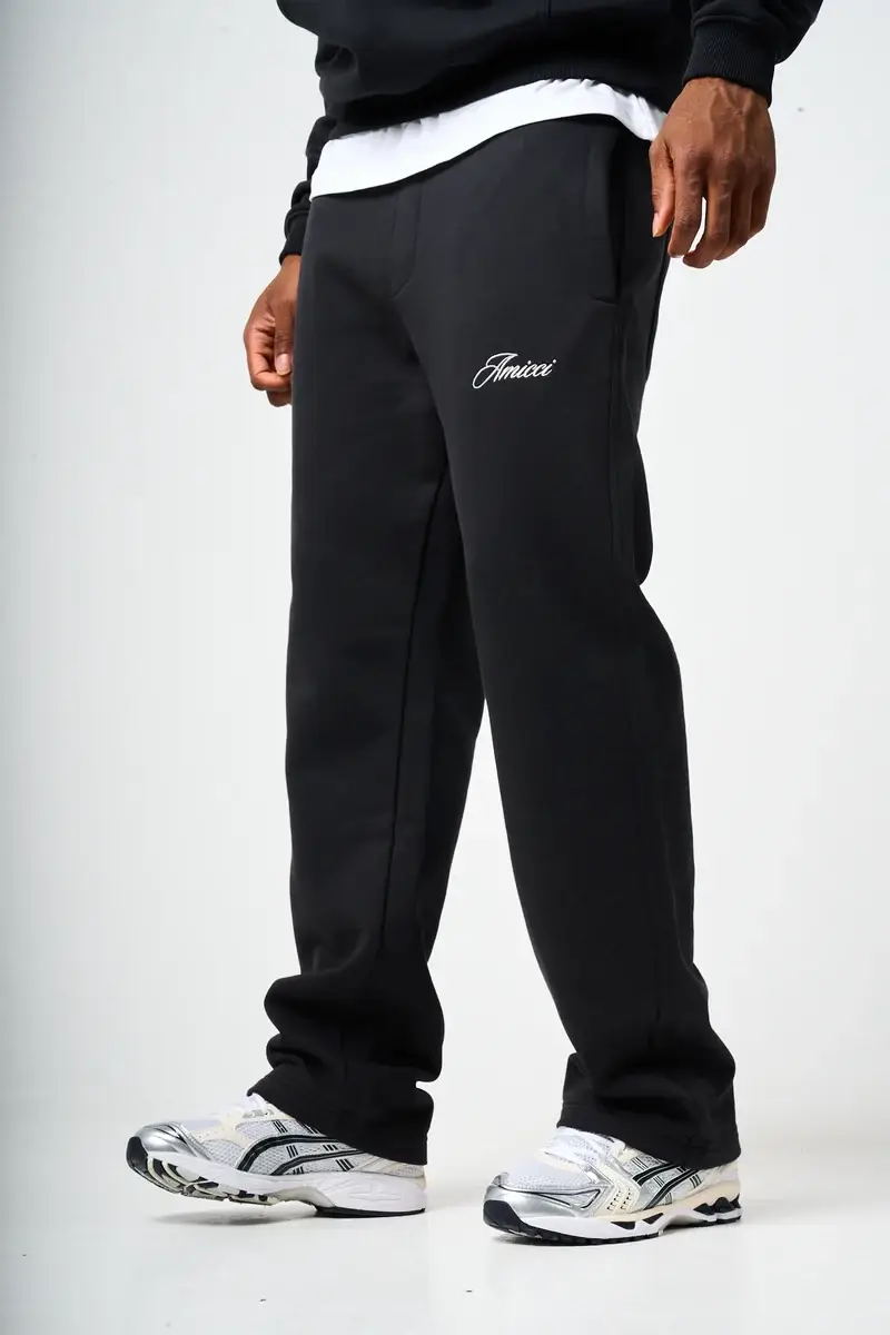 Amicci Doakes Black Embroidery Logo Tracksuit (3)