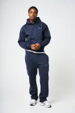 Amicci Doakes Navy Embroidery Logo Hoodie (2)