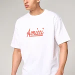 Amicci Fadel Embroidery Logo T Shirt (1)