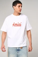 Amicci Fadel Embroidery Logo T Shirt (2)