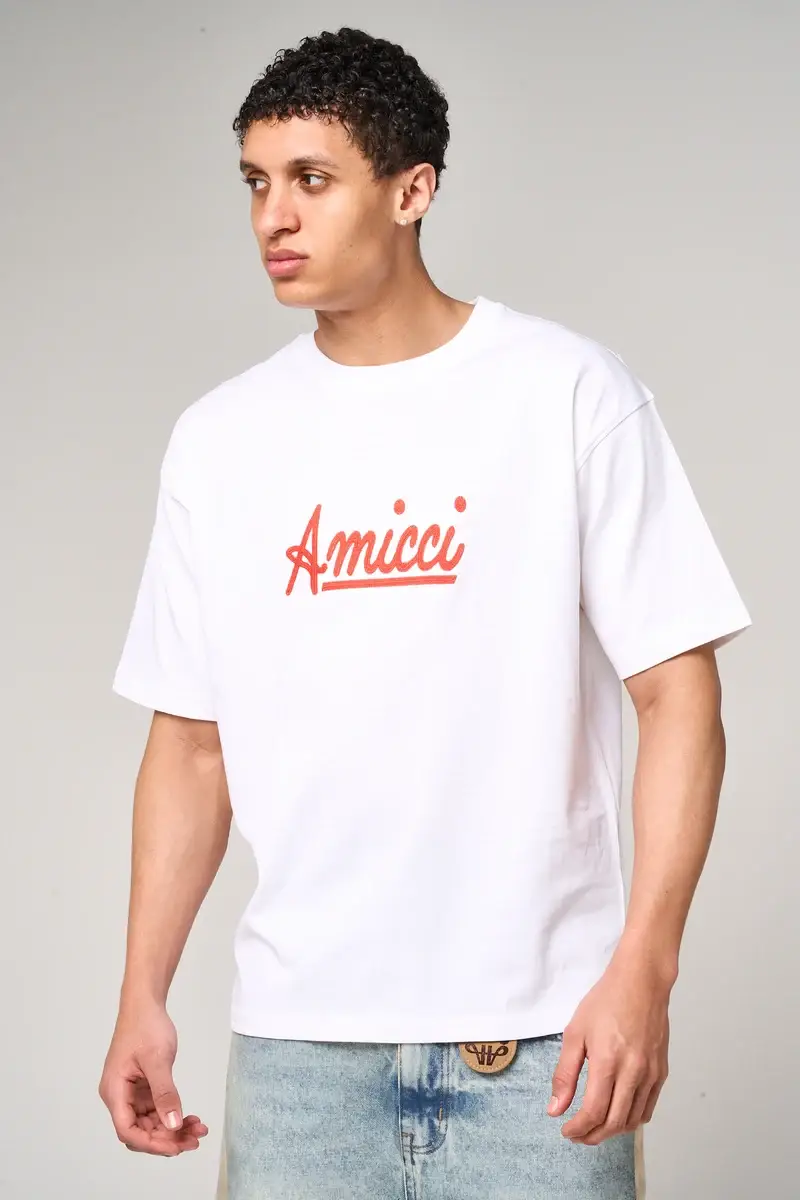 Amicci Fadel Embroidery Logo T Shirt (5)