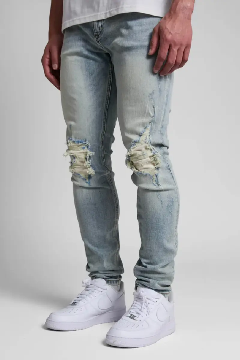 Amicci Fernando Blue Slim Jean (1)