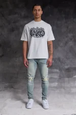 Amicci Fernando Blue Slim Jean (2)