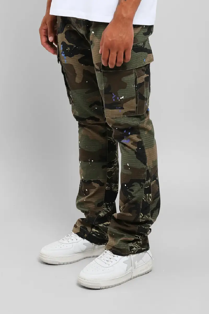 Amicci Flavio Camo Cargo Pant (2)