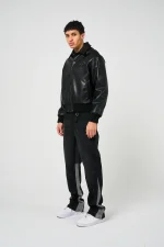 Amicci Fulton Leather Varsity Jacket (2)