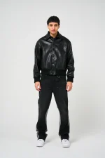 Amicci Fulton Leather Varsity Jacket (3)
