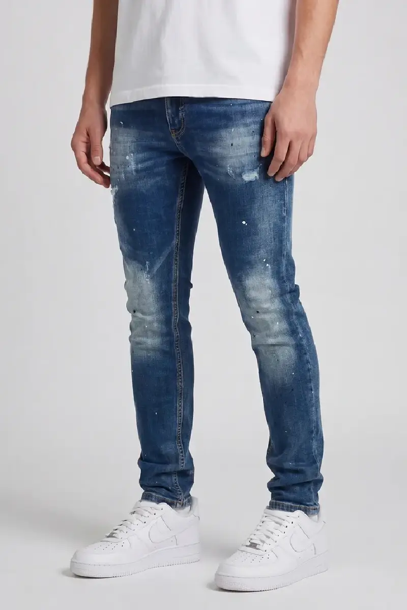 Amicci Harlan Blue Slim Jean (4)