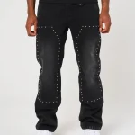 Amicci Haulier Black Studded Carpenter Denim (6)