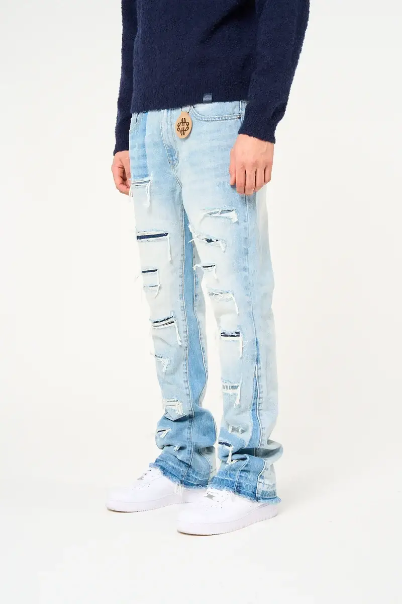 Amicci Imola Blue Flare Jean (1)