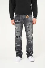 Amicci Imola Grey Flare Jean (4)