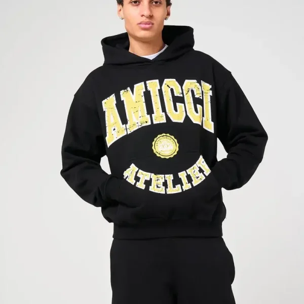 Amicci Institute Hoodie Black (4)