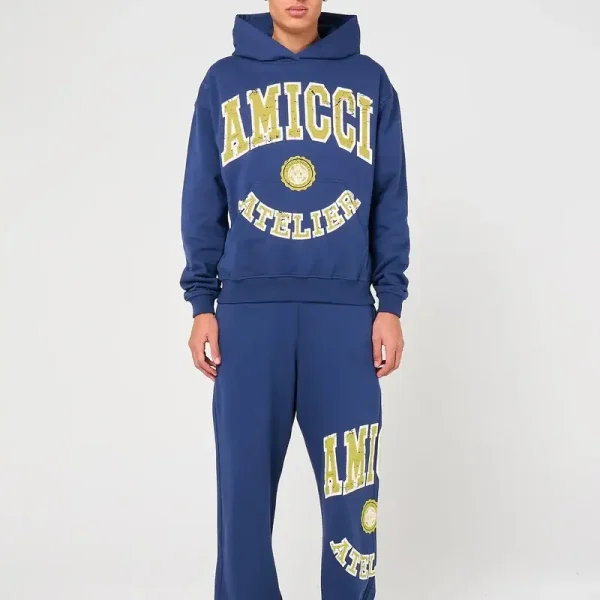 Amicci Institute Hoodie Blue (4)