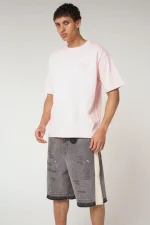 Amicci Karim Emblem Logo T Shirt Pink (3)