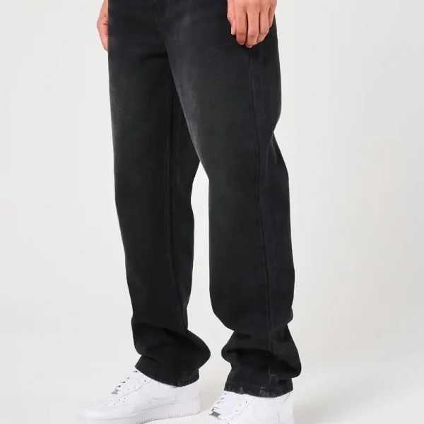 Amicci Lennox Black Straight Jean (1)