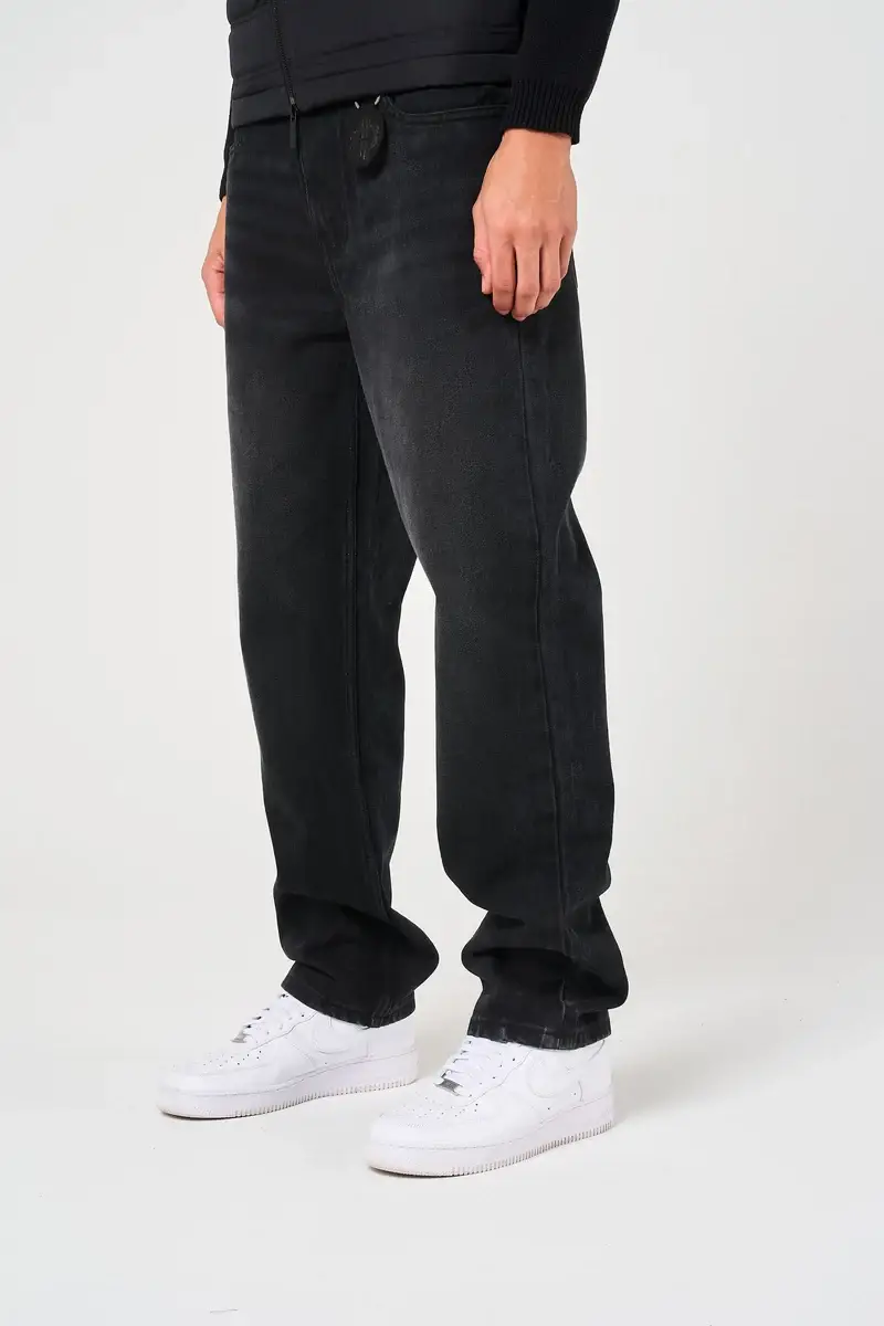 Amicci Lennox Black Straight Jean (1)