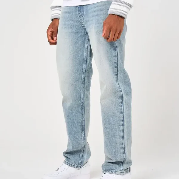Amicci Lennox Mid Blue Straight Jean (1)