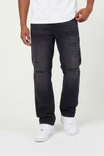 Amicci Lennox Ripped Black Straight Jean (3)