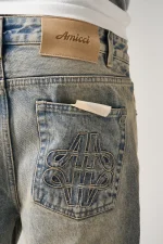 Amicci Lennox Tinted Blue Straight Jeans (2)