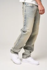 Amicci Lennox Tinted Blue Straight Jeans (6)