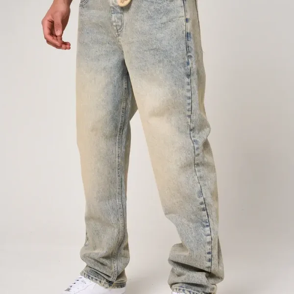 Amicci Lennox Tinted Blue Straight Jeans (9)