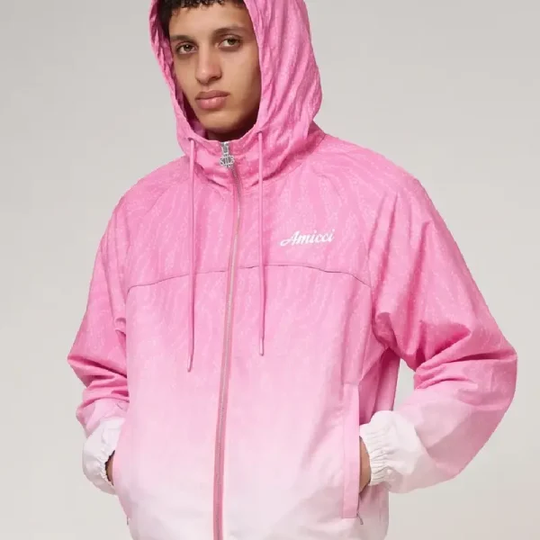 Amicci Luciano Windbreaker Pink (1)