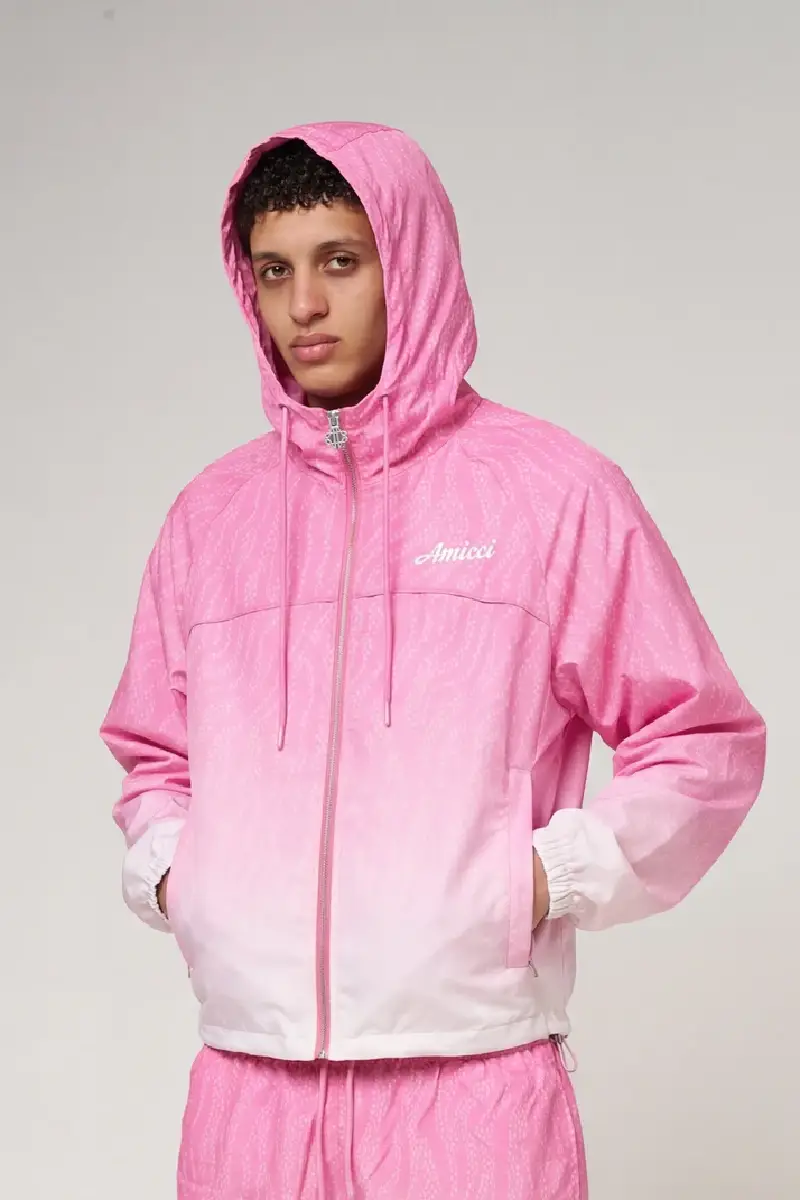 Amicci Luciano Windbreaker Pink (5)