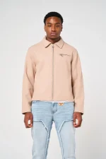 Amicci Ludlow Beige Coach Jacket (1)
