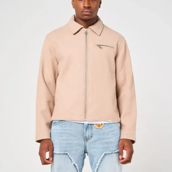 Amicci Ludlow Beige Coach Jacket (1)
