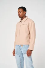 Amicci Ludlow Beige Coach Jacket (4)