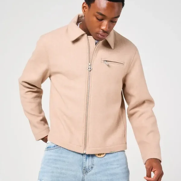 Amicci Ludlow Beige Coach Jacket (6)