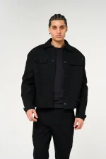 Amicci Maceo Embossed Jacket Black (1)
