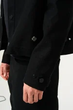 Amicci Maceo Embossed Jacket Black (3)
