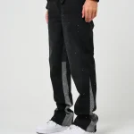 Amicci Maranello Black Flare Jean (1)