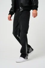 Amicci Maranello Black Flare Jean (8)