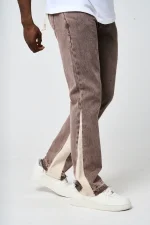 Amicci Maranello Brown Flare Jean (4)
