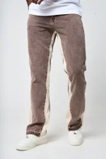 Amicci Maranello Brown Flare Jean (5)