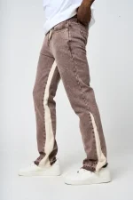 Amicci Maranello Brown Flare Jean (6)