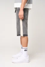 Amicci Maranello Grey Denim Shorts (4)