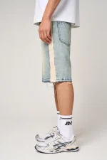 Amicci Maranello Tinted Blue Denim Shorts (4)