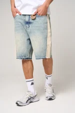 Amicci Maranello Tinted Blue Denim Shorts (6)