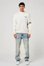 Amicci Maranello Tinted Blue Flare Jean (2)